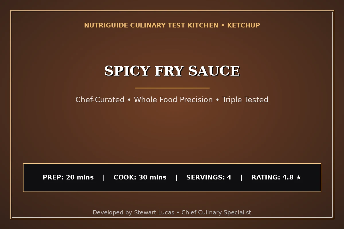 Spicy Fry Sauce