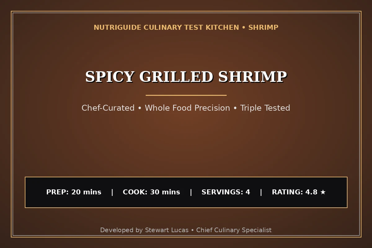 Spicy Grilled Shrimp