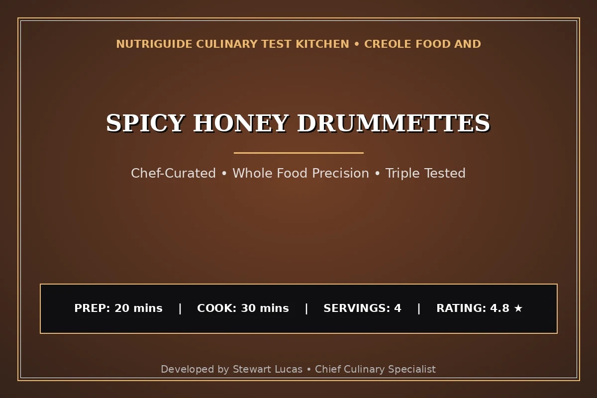 Spicy Honey Drummettes