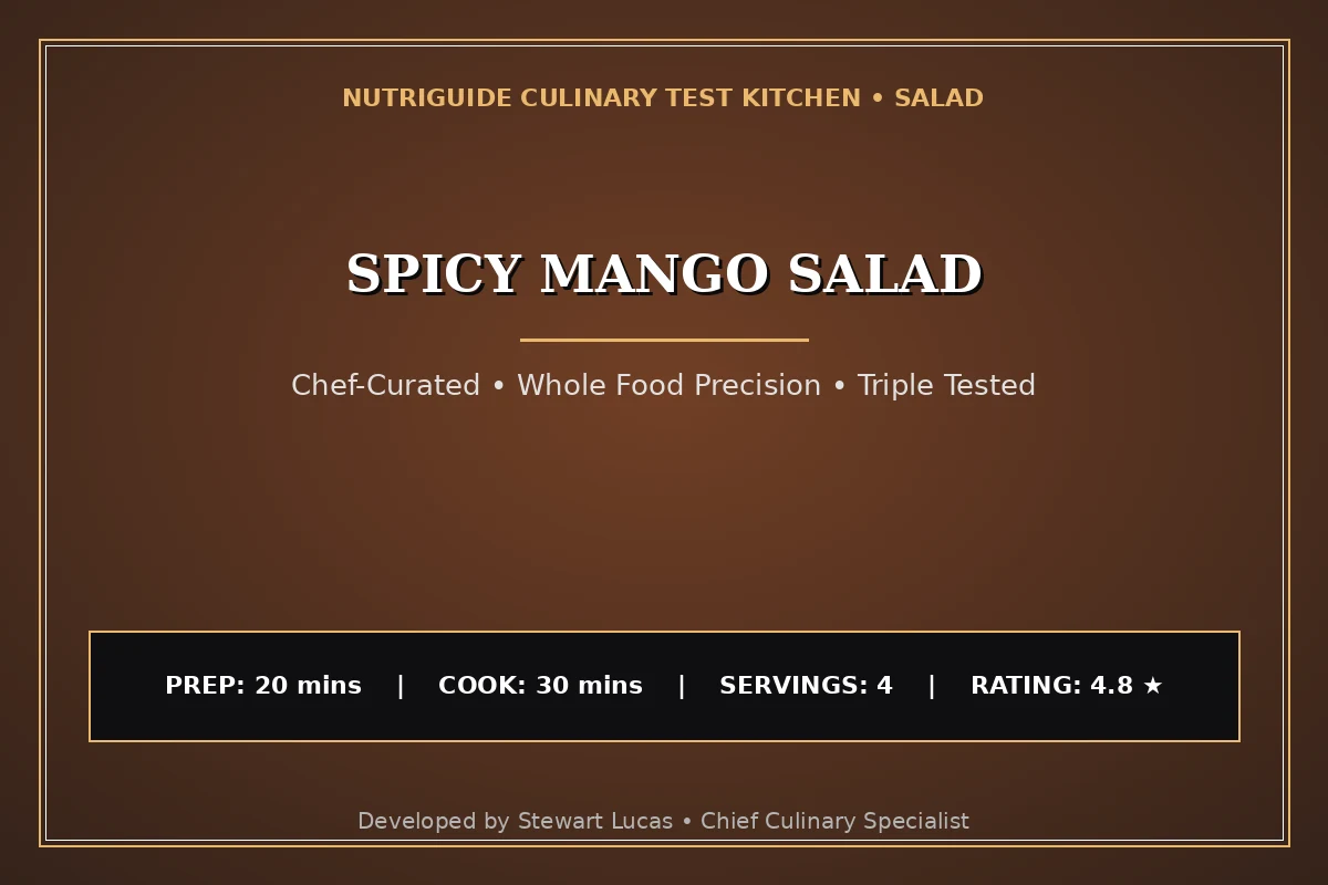 Spicy Mango Salad