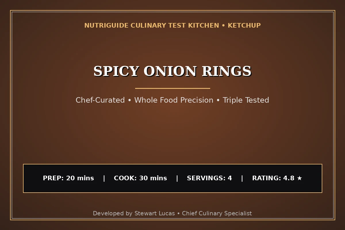 Spicy Onion Rings