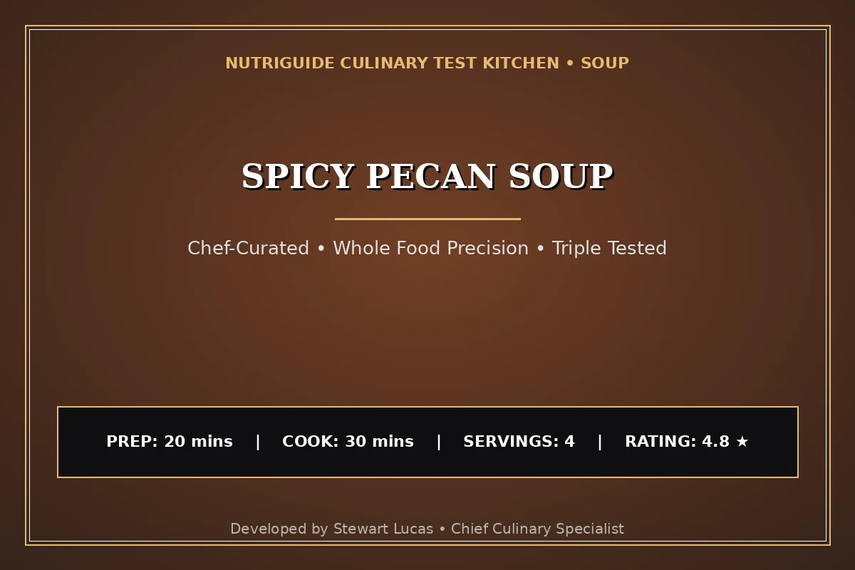 Spicy Pecan Soup
