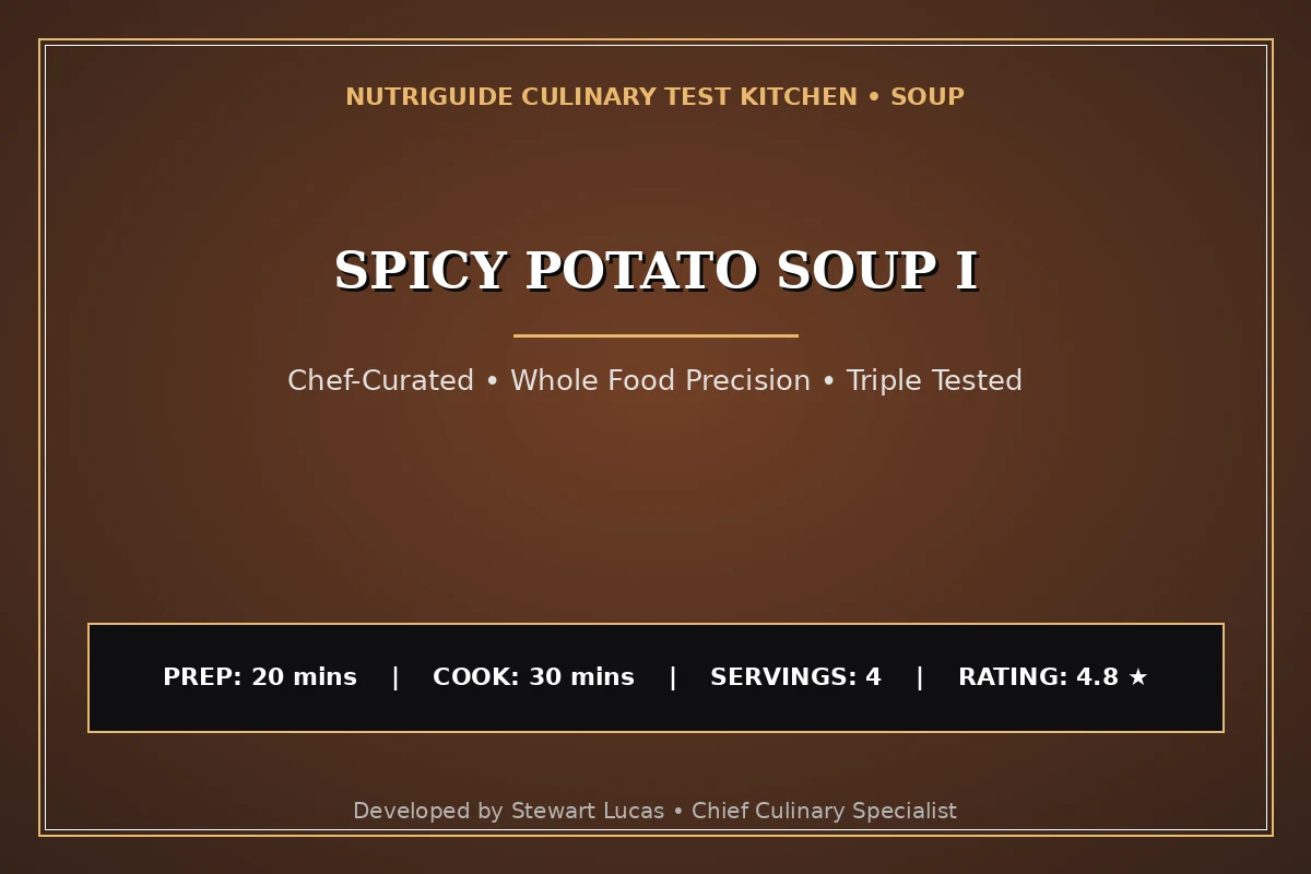 Spicy Potato Soup I