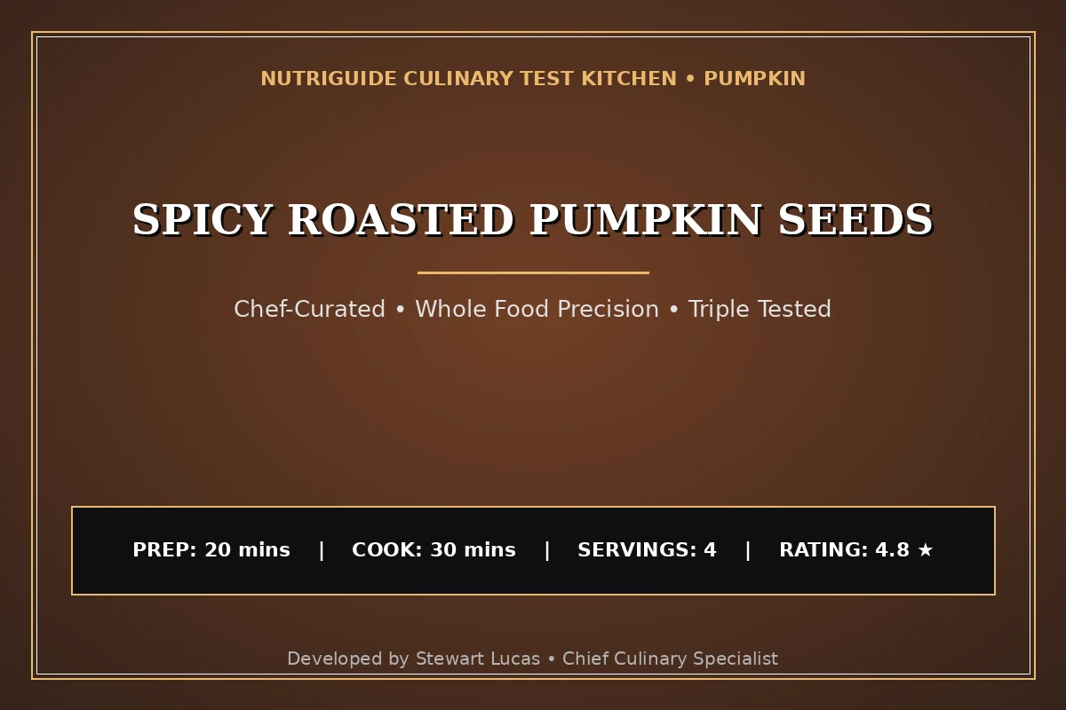 Spicy Roasted Pumpkin Seeds