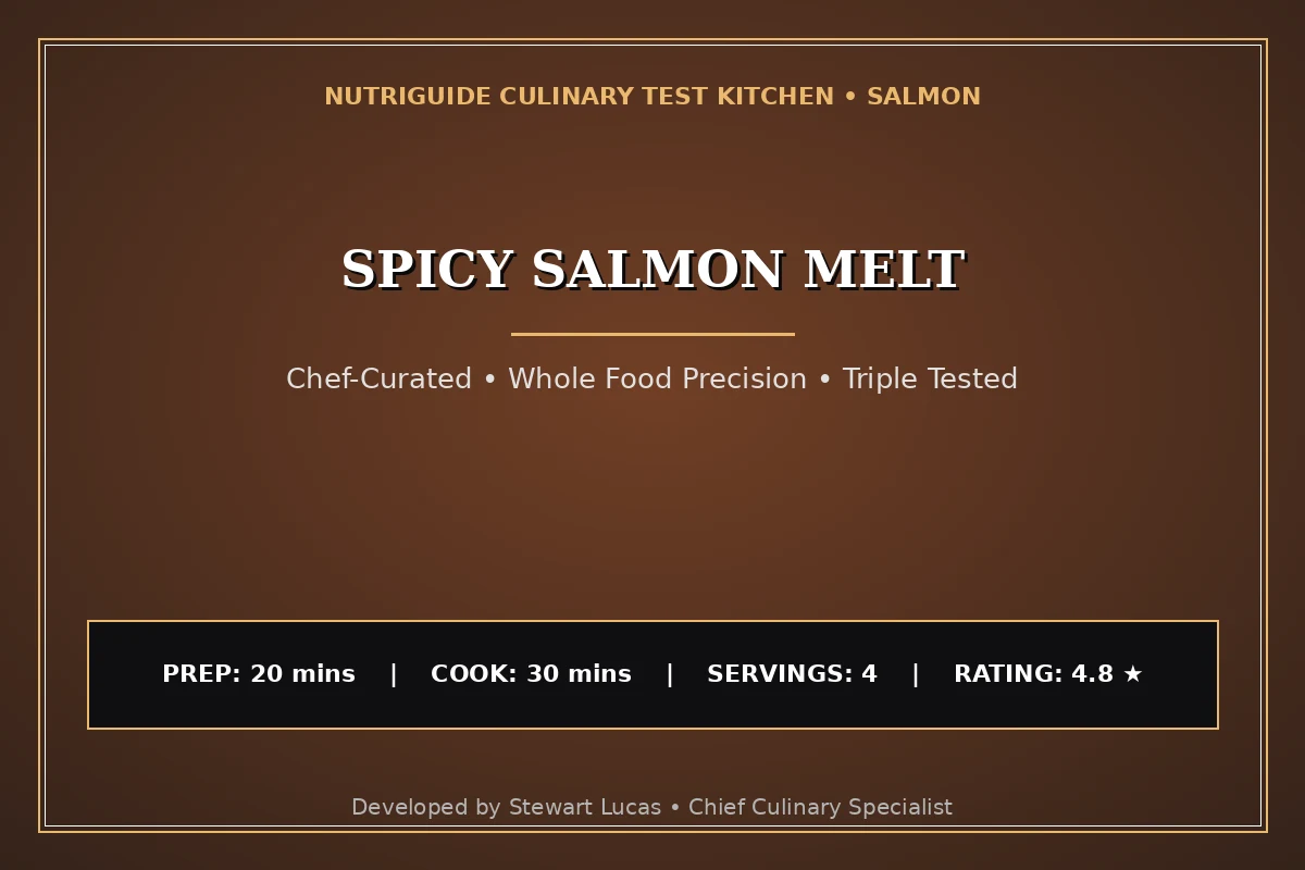 Spicy Salmon Melt