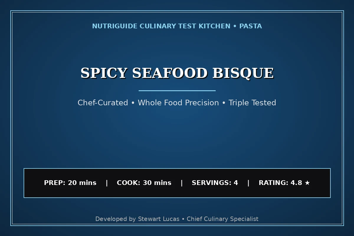 Spicy Seafood Bisque