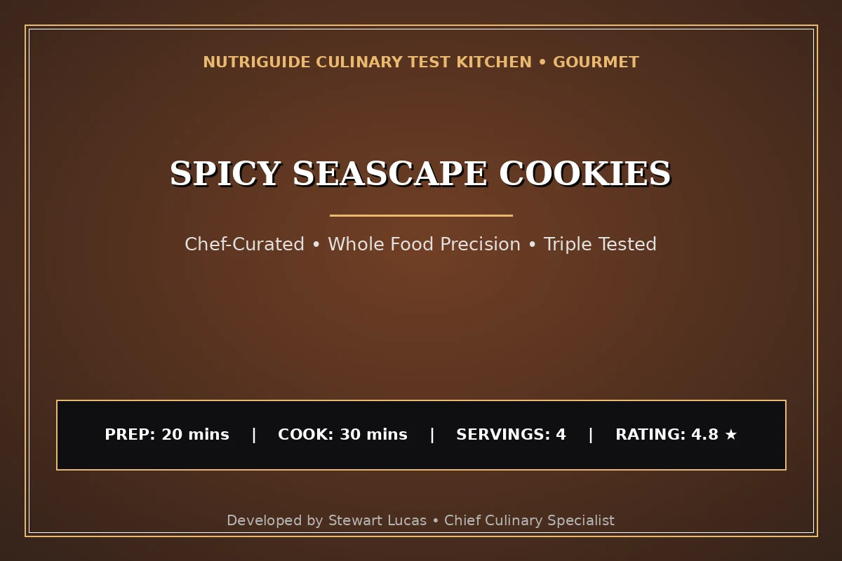 Spicy Seascape Cookies