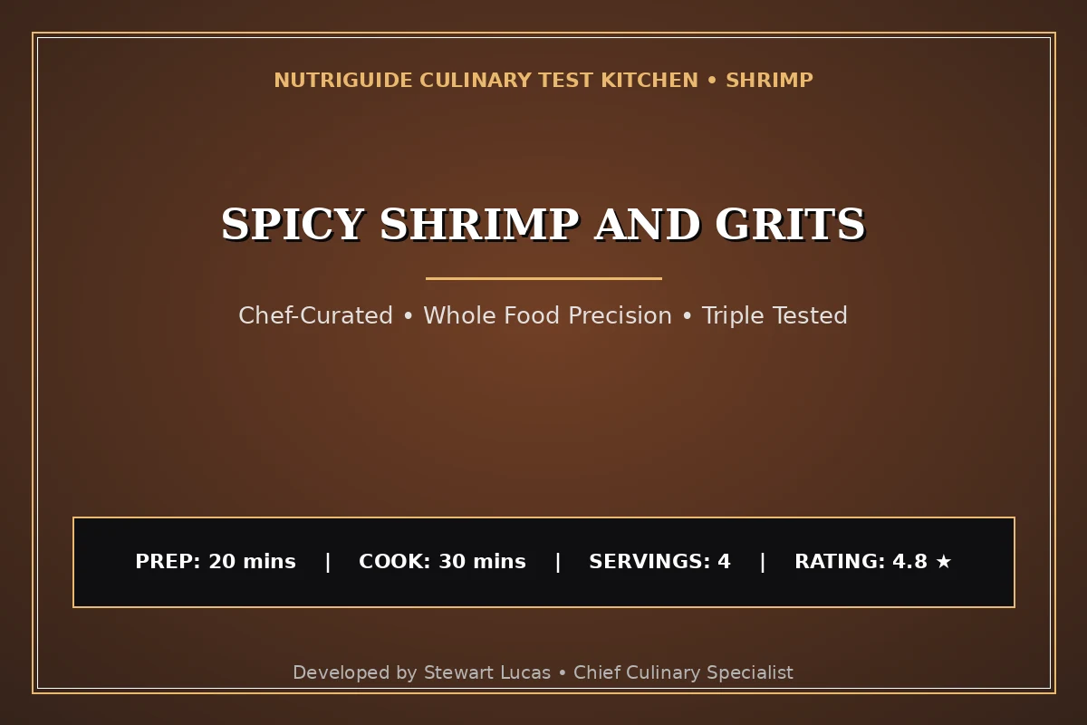 Spicy Shrimp And Grits