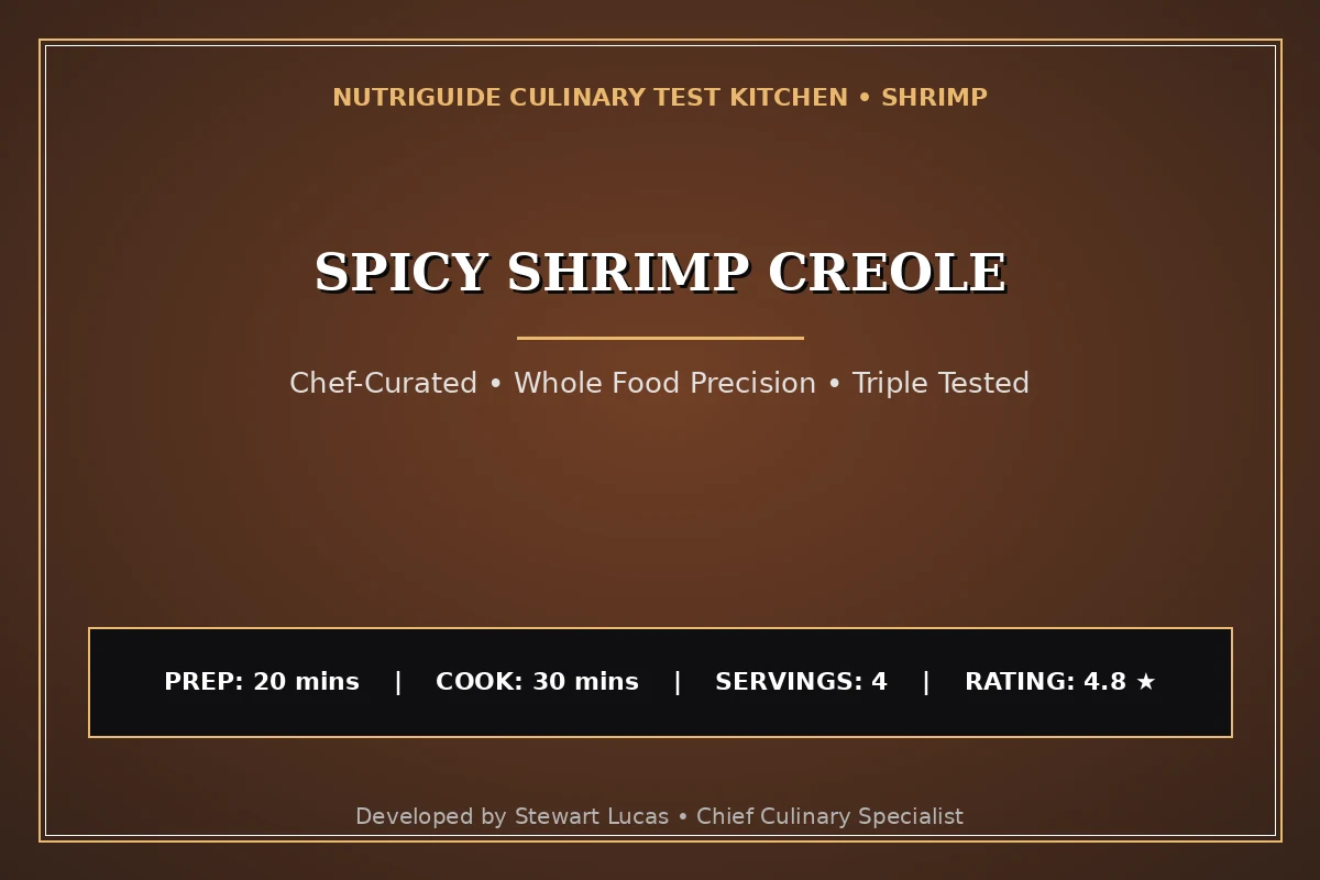 Spicy Shrimp Creole
