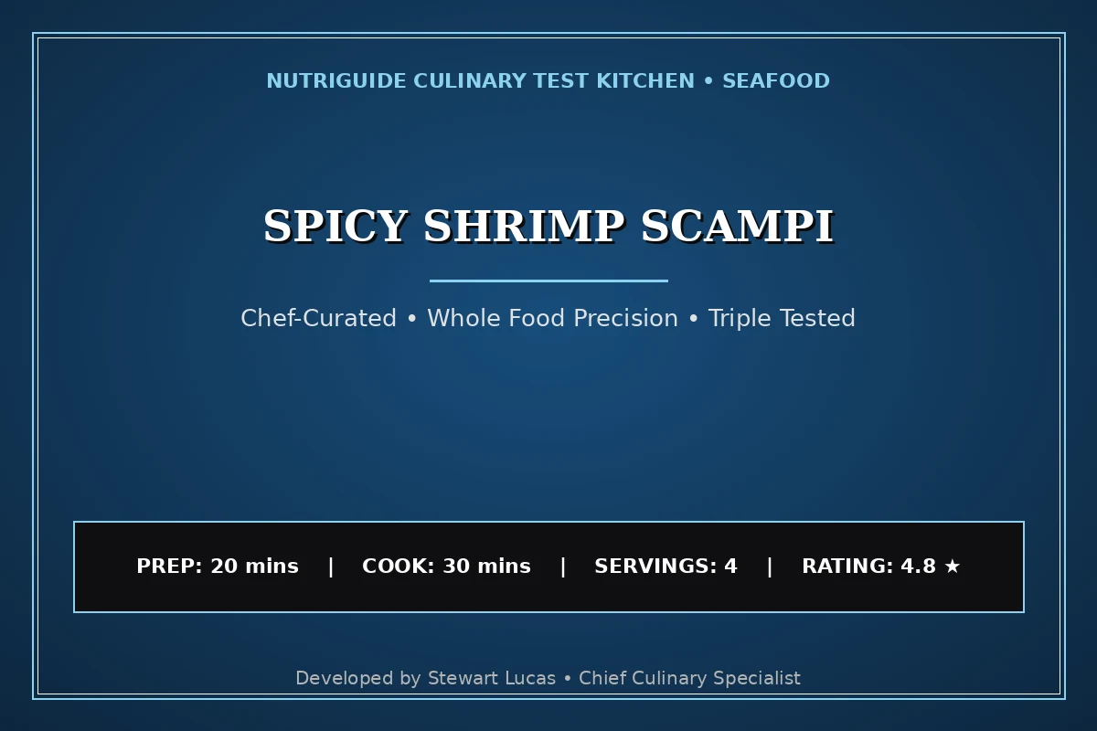 Spicy Shrimp Scampi