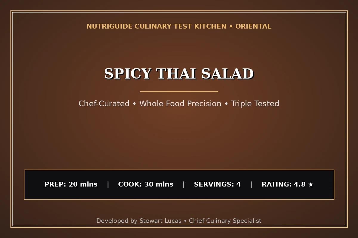 Spicy Thai Salad