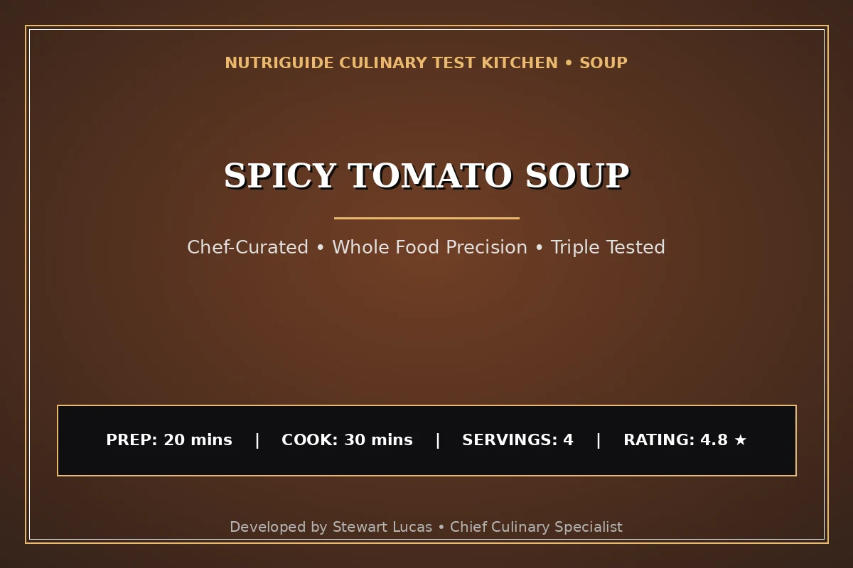 Spicy Tomato Soup