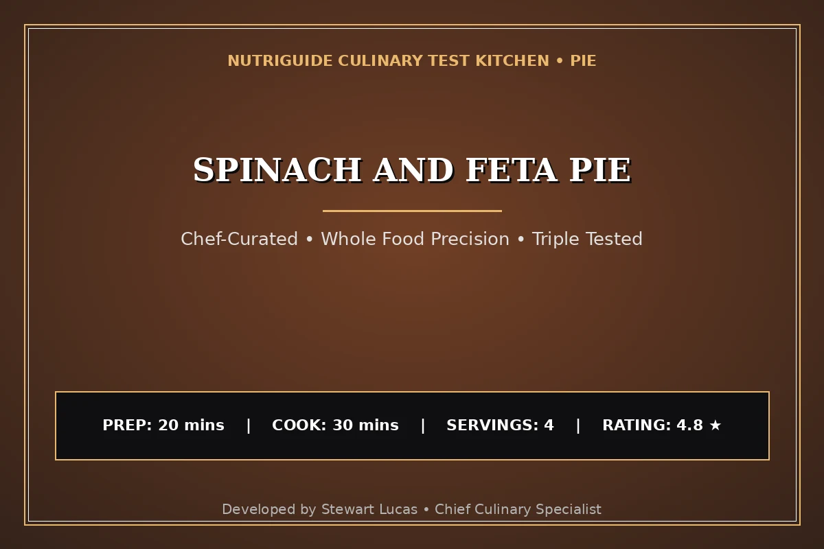 Spinach And Feta Pie