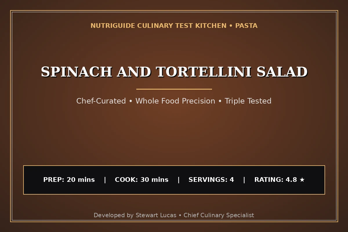 Spinach And Tortellini Salad