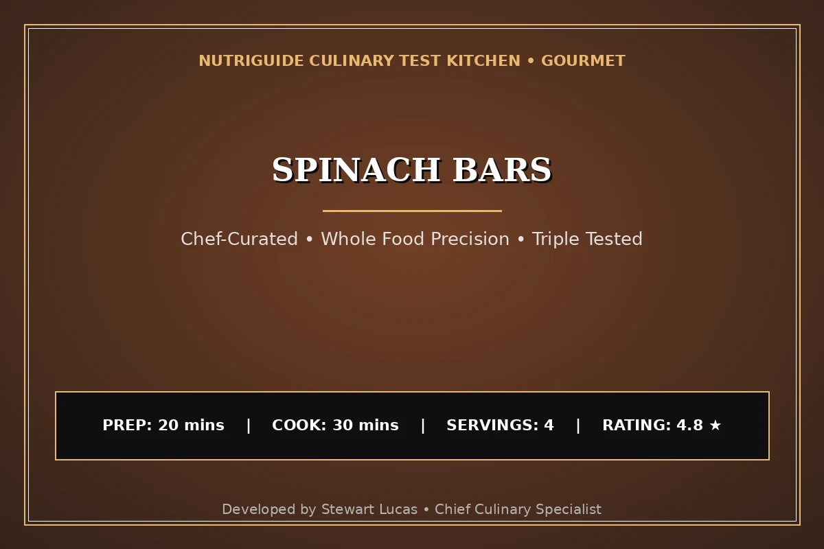 Spinach Bars