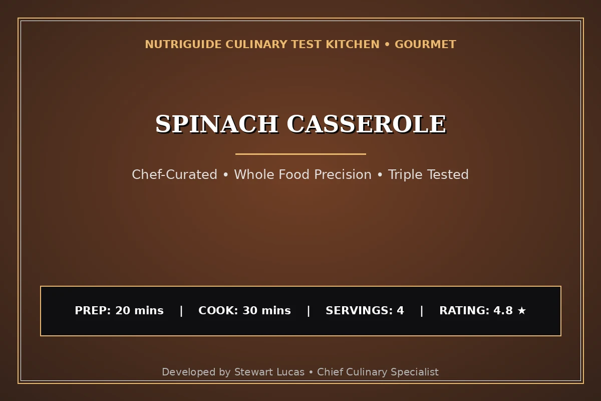 Spinach Casserole