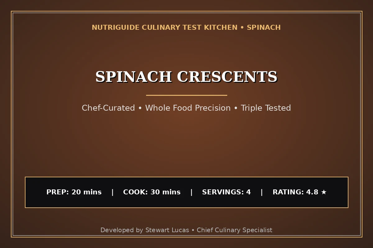 Spinach Crescents