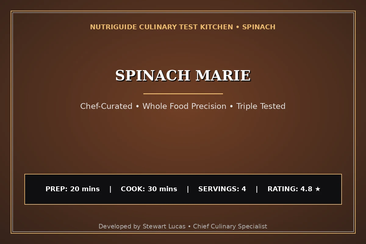 Spinach Marie