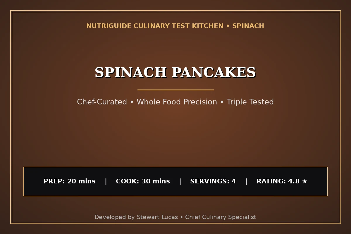 Spinach Pancakes