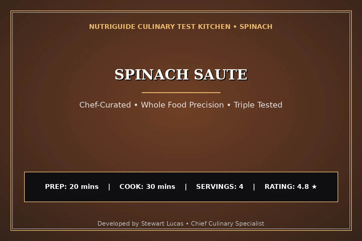 Spinach Saute