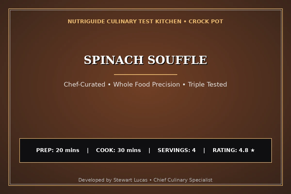 Spinach Souffle