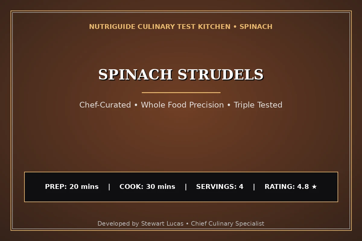 Spinach Strudels