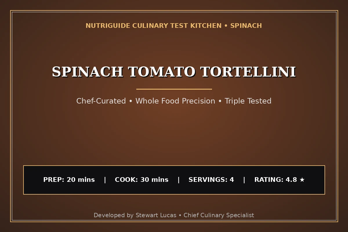 Spinach Tomato Tortellini