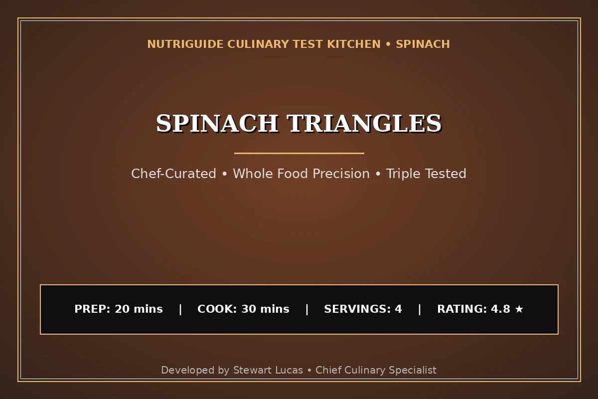 Spinach Triangles