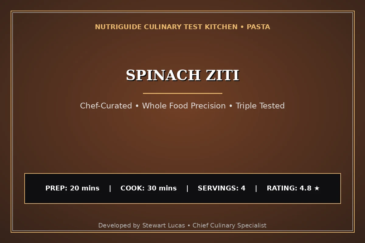 Spinach Ziti