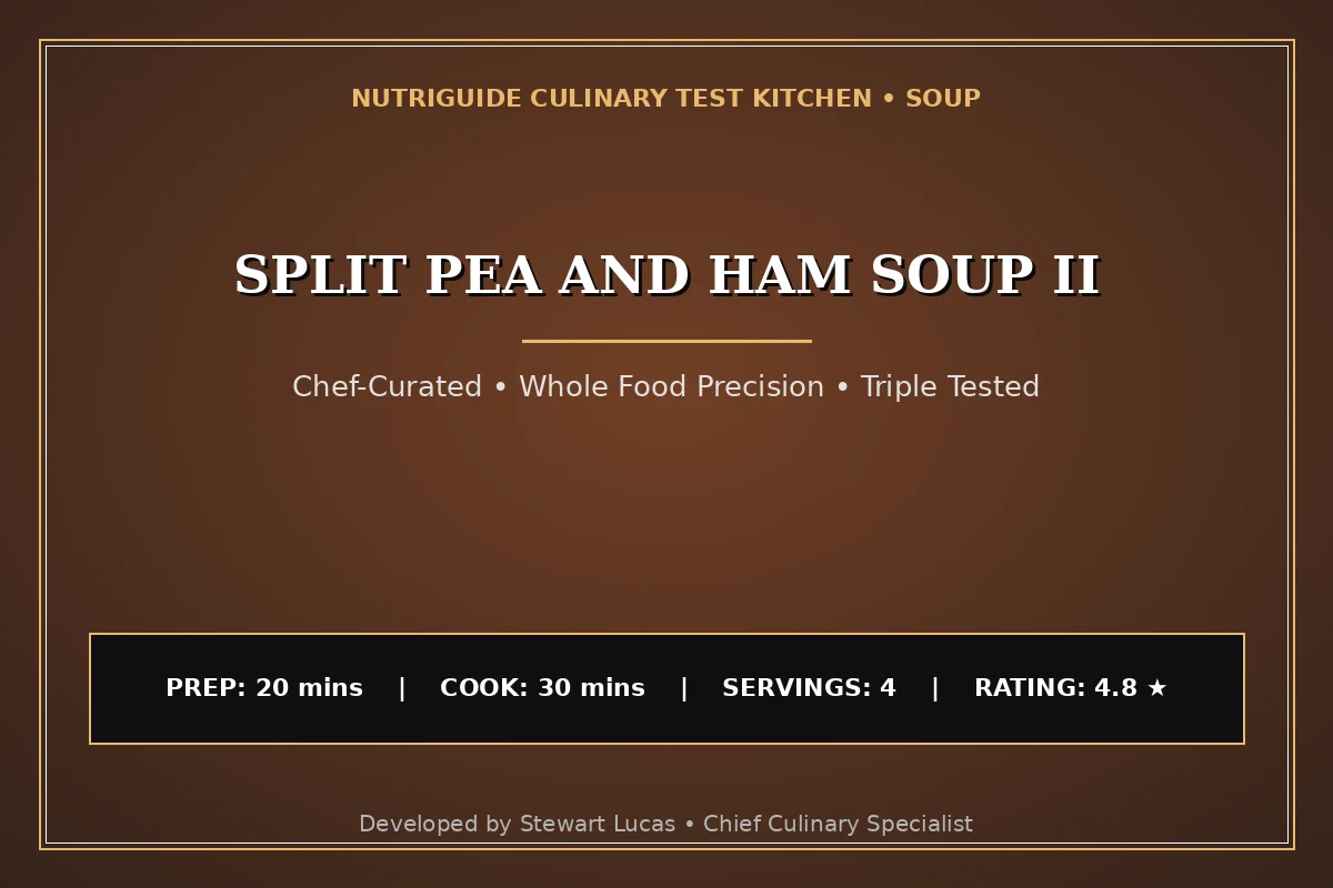 Split Pea And Ham Soup Ii