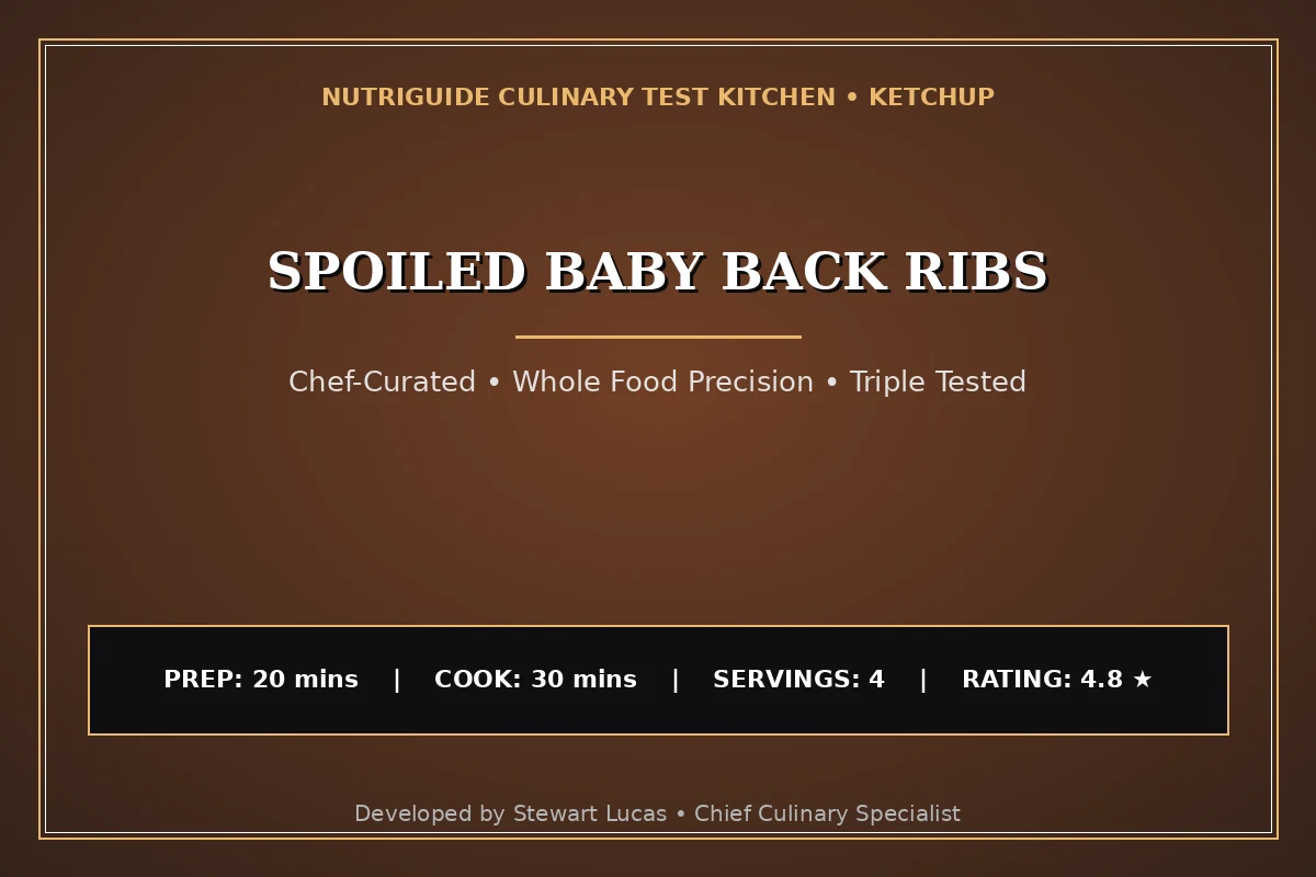 Spoiled Baby Back Ribs