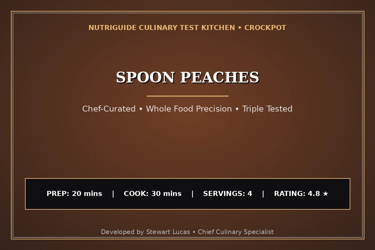 Spoon Peaches