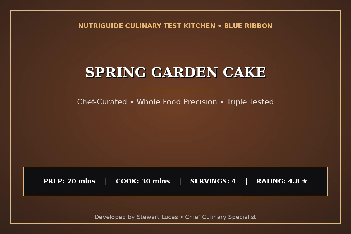Spring Garden Cake
