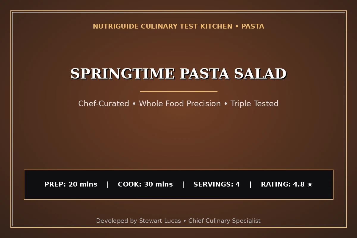 Springtime Pasta Salad