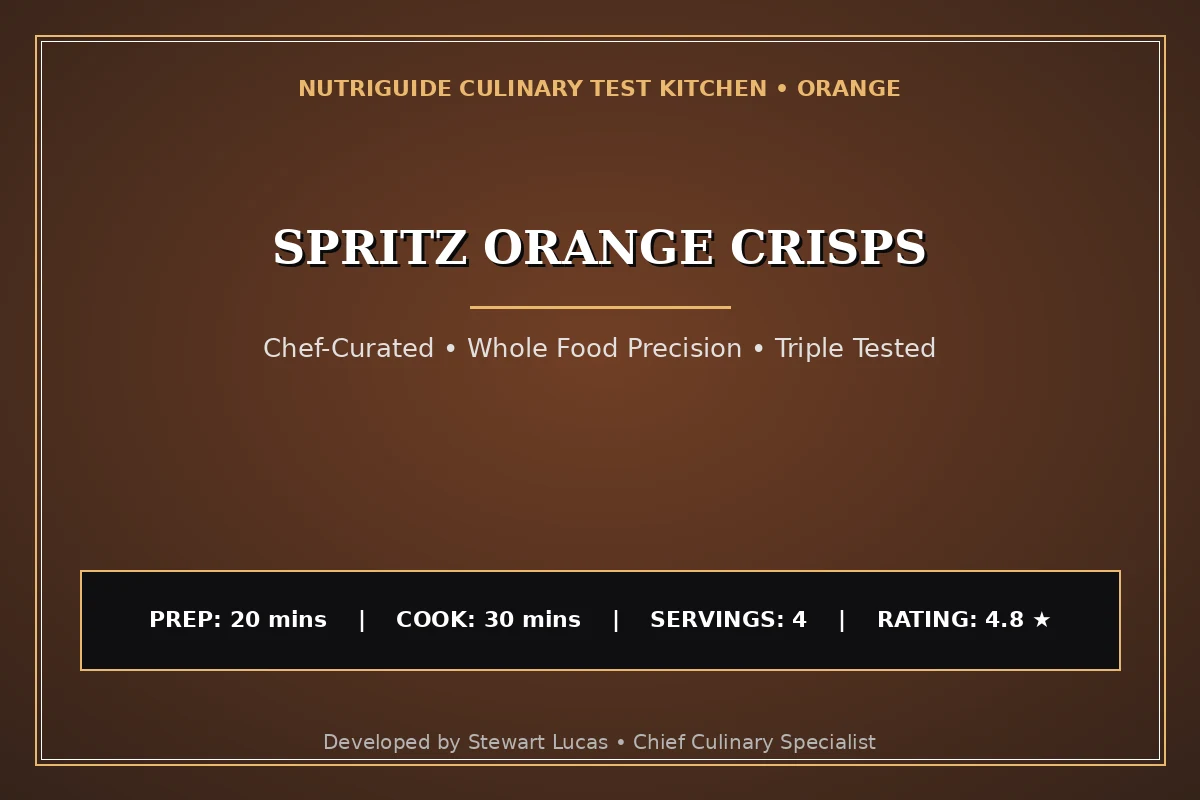 Spritz Orange Crisps