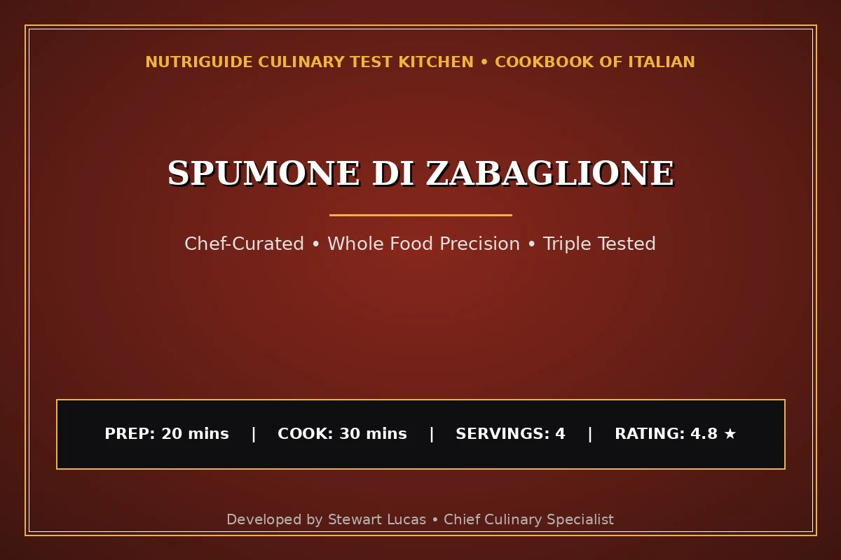 Spumone Di Zabaglione