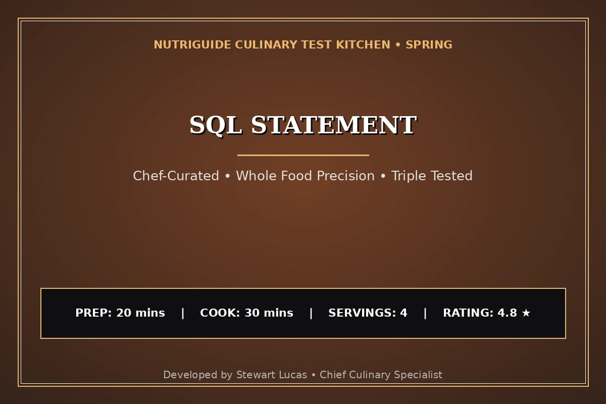 Sql Statement