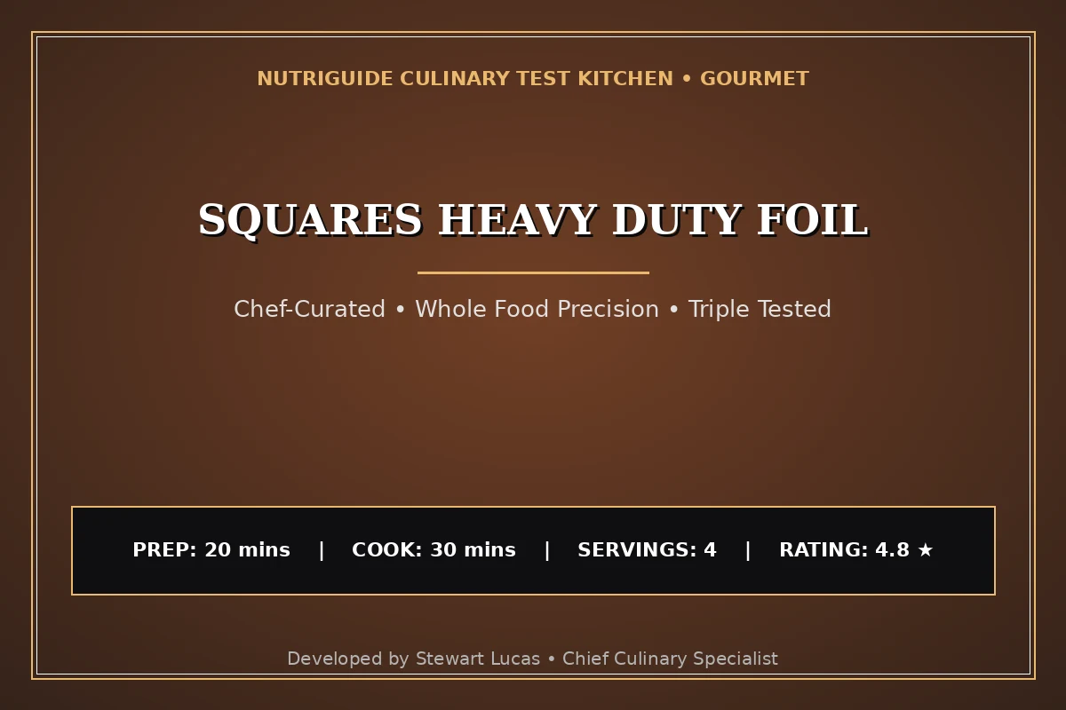 Squares Heavy Duty Foil