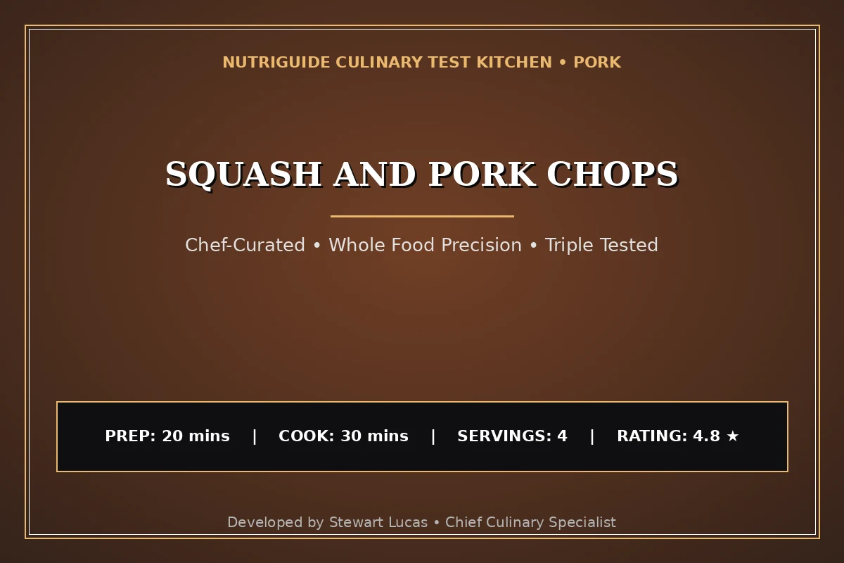 Squash And Pork Chops