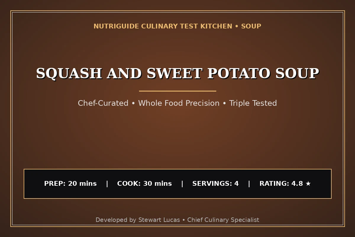 Squash And Sweet Potato Soup