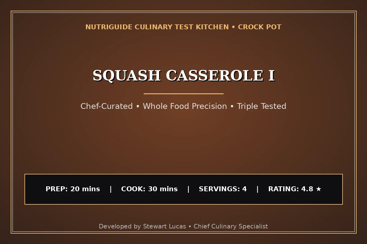 Squash Casserole I