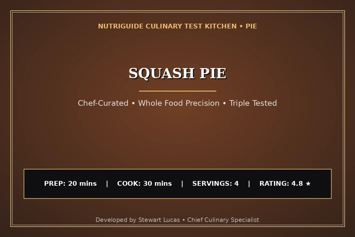Squash Pie