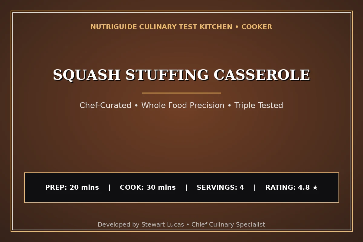 Squash Stuffing Casserole