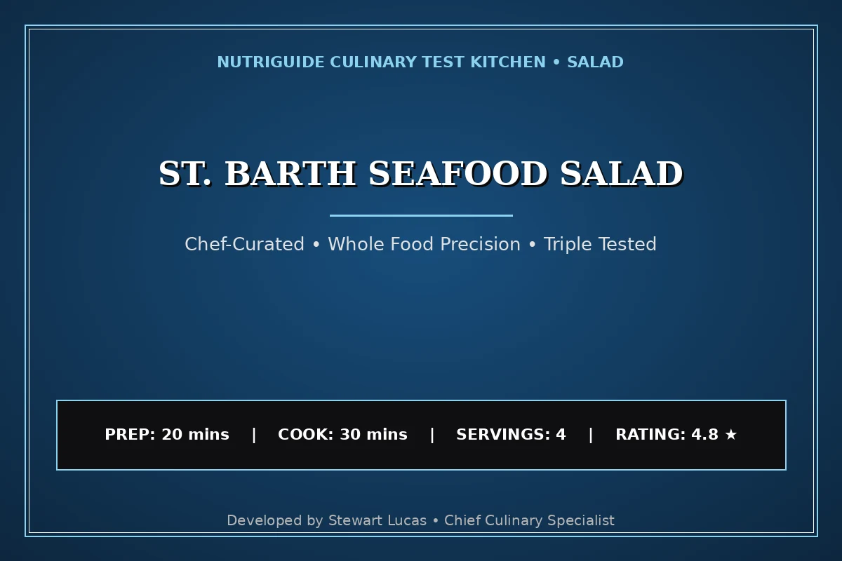 St. Barth Seafood Salad