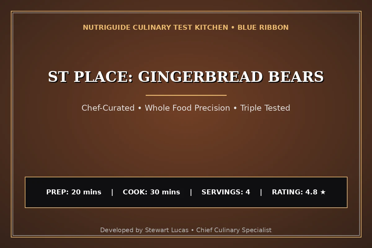 St Place: Gingerbread Bears