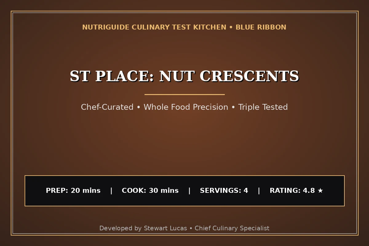 St Place: Nut Crescents