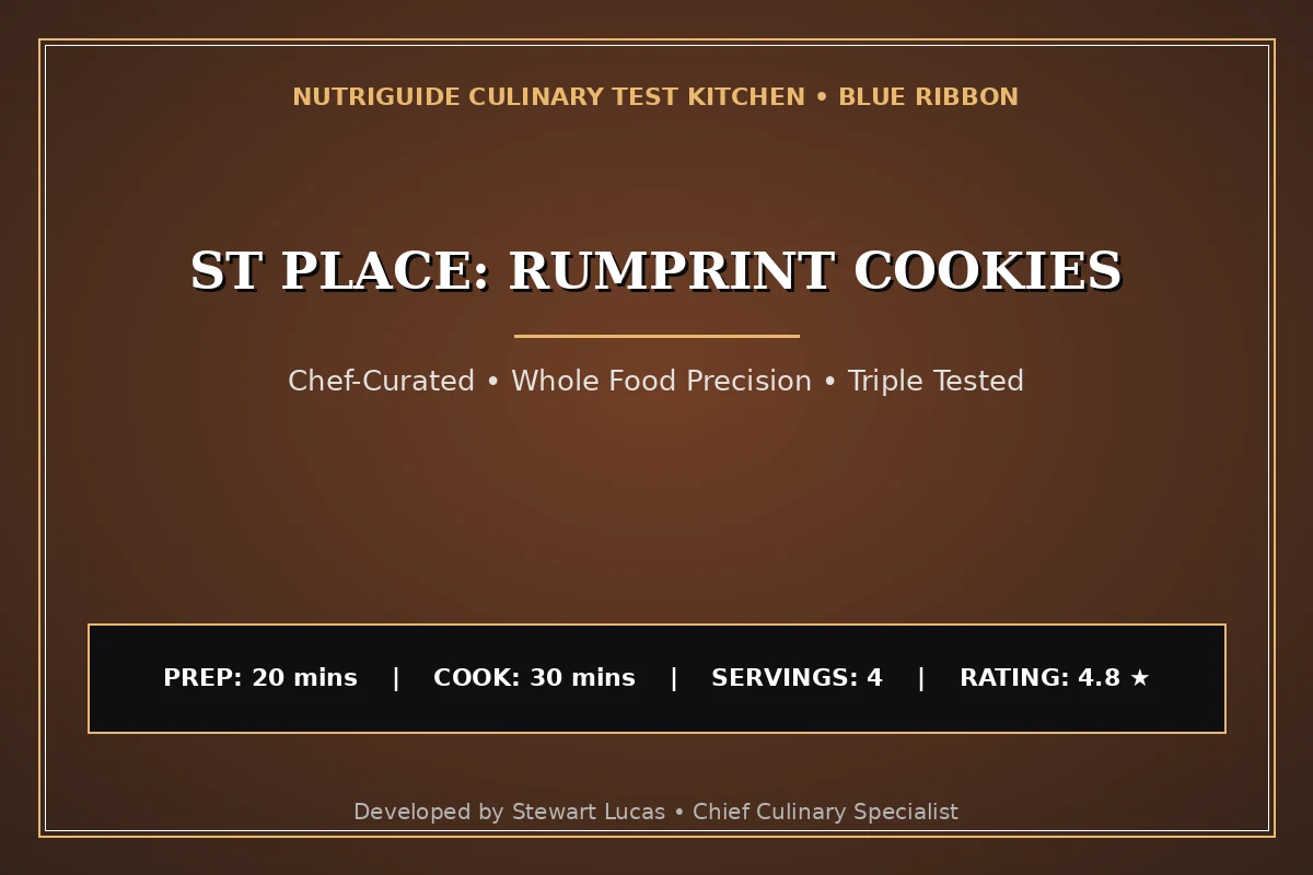 St Place: Rumprint Cookies