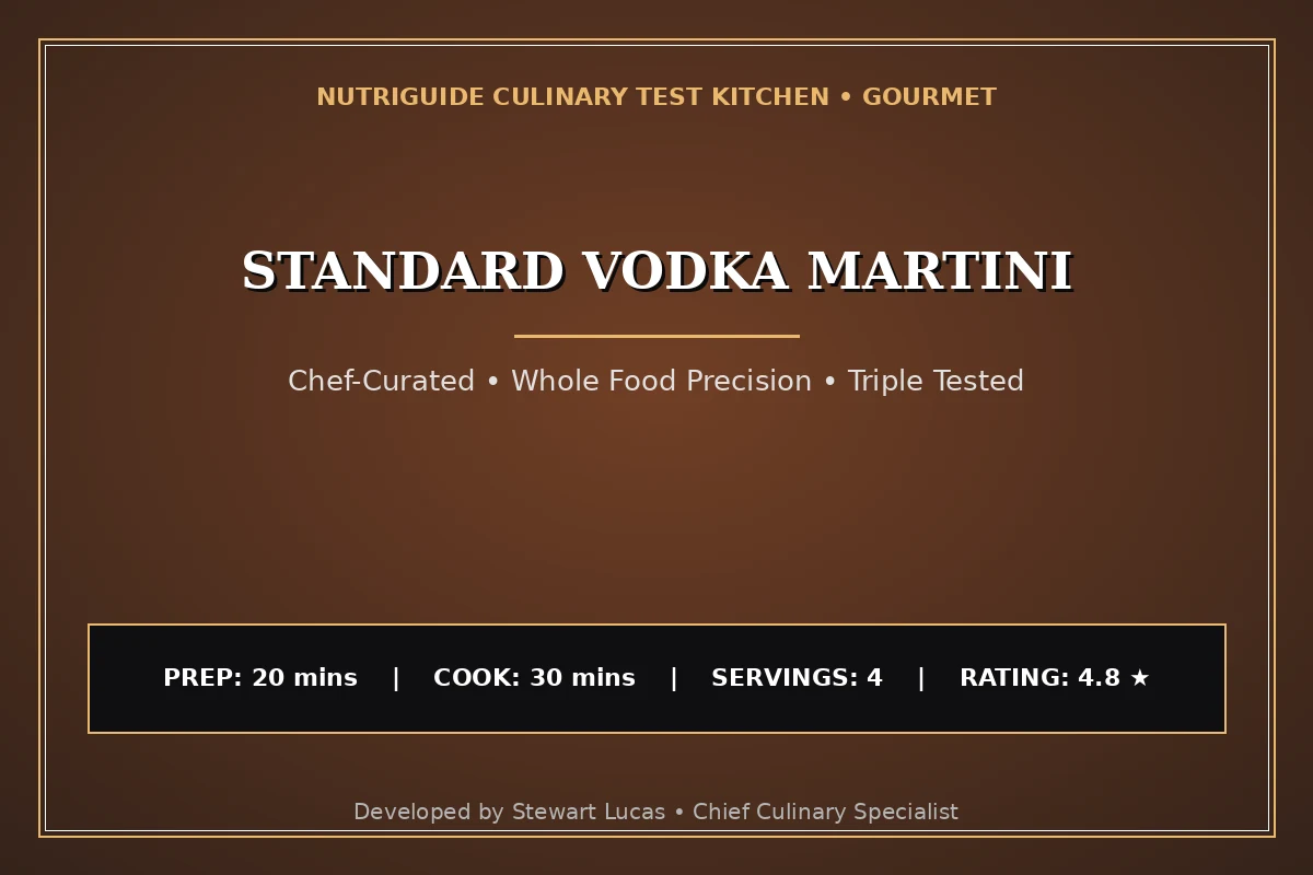 Standard Vodka Martini