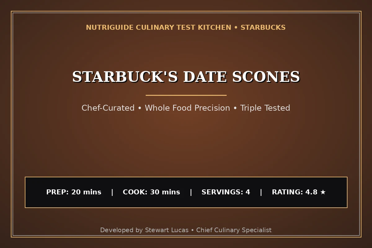 Starbuck'S Date Scones