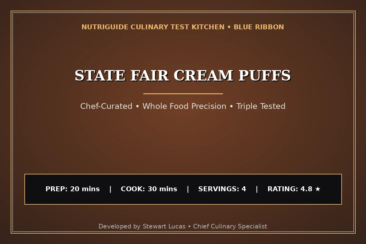 State Fair Cream Puffs